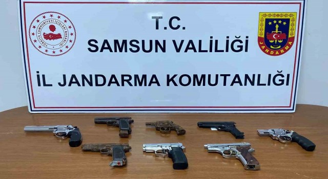 Samsunda jandarmadan silah kaçakçılığı operasyonu: 1 gözaltı