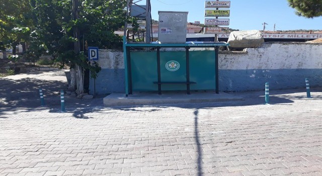 Saruhanlının mahallelerinde durak çalışmaları tamamlandı