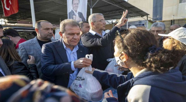 Seçer Mezitlide esnaf ve vatandaşlarla bir araya geldi