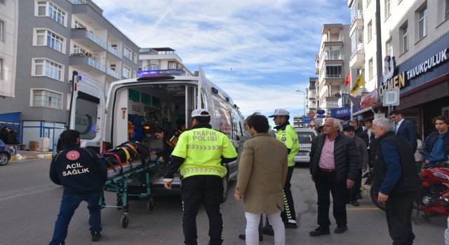 Sinopta trafik kazası: 1 yaralı