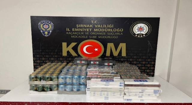 Şırnakta kaçakçılık ve asayiş uygulamasında 59 şüpheliye işlem yapıldı