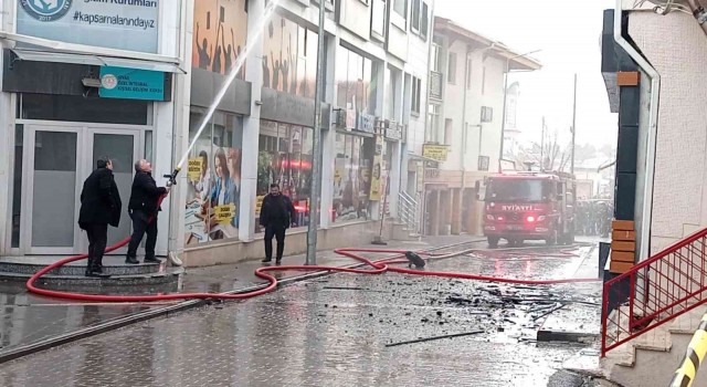 Sivasta korkutan yangın