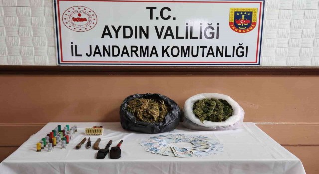 Sökede 2 kilogram uyuşturucu madde ele geçirildi