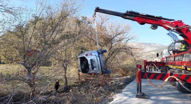 Sökede trafik kazası: 2 yaralı