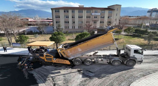 Sümerde yol ve kaldırım çalışmaları sürüyor