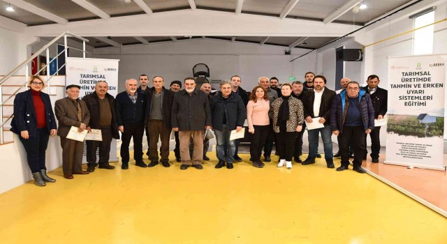 Tarımsal Üretimde Tahmin ve Erken Uyarı Sistemleri üreticilere tanıtıldı