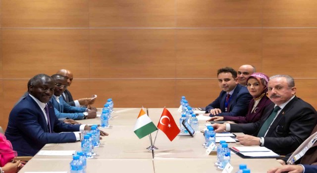 TBMM Başkanı Şentop, Fildişi Sahilli, Ummanlı ve Burkina Fasolu mevkidaşları ile görüştü