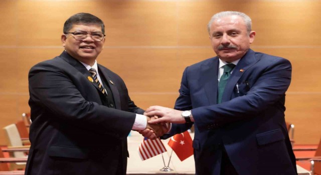 TBMM Başkanı Şentop, Malezya Temsilciler Meclisi Başkanı Abdul ile görüştü