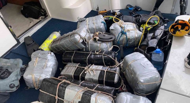 Tekirdağ rotalı gemide 290 kilo kokain ele geçirildi