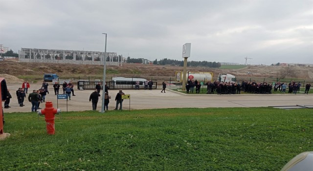Tekirdağda büyük kaza tatbikatı