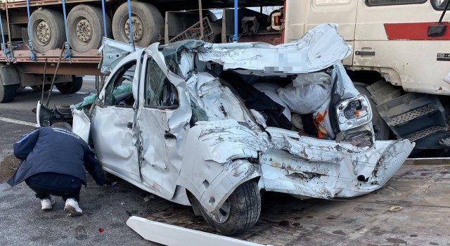 TEMde 9 araçlı zincirleme kaza, ortalık savaş alanına döndü