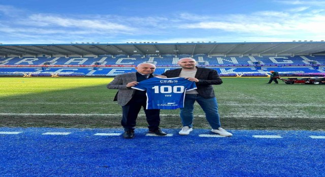 TFF Başkanı Büyükekşi ve beraberindeki heyet, KRC Genk Kulübünü ziyaret etti