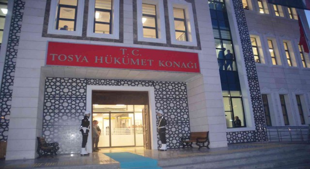 Tosya Hükümet Konağı, İçişleri Bakanı Süleyman Soylunun katılımıyla açıldı