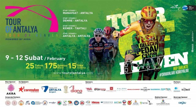 Tour of Antalyada dünyaca ünlü bisikletçiler, Yeşil Bir Gelecek için pedal çevirecek