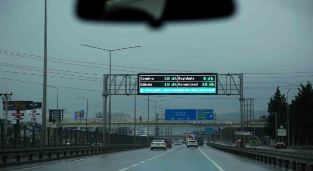 Trafikte sensörlü uygulama
