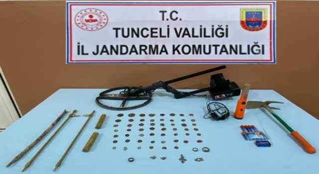 Tuncelide kaçakçılık operasyonu