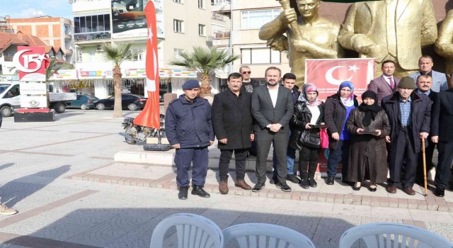 Turgutluda şehitler unutulmadı