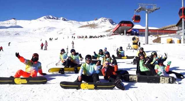 Türkiyede tatil merkezlerinde bir ilk Erciyesten
