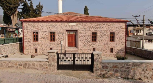 Üçpınardaki tarihi yapının restorasyonunda sona yaklaşıldı