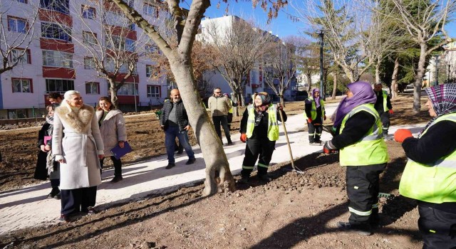 Uğur Mumcu Parkının çalışmalarında sona geliniyor
