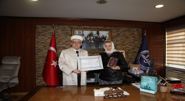 Ukraynalı Viktoriia Çanakkalede Müslüman oldu