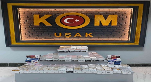 Uşakta 3 farklı adrese eş zamanlı uyuşturucu operasyonu