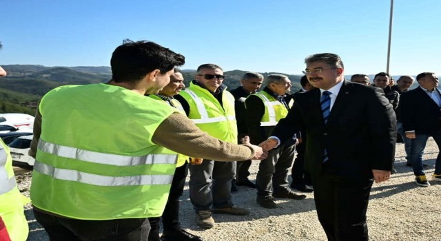 Vali Yılmaz: Barajı tamamlandığında 15 bin hektar toprak suyla buluşacak