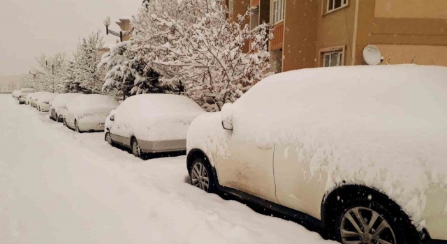 Vanda beklenen kar yağışı başladı, onlarca yerleşim yeri yolu kapandı