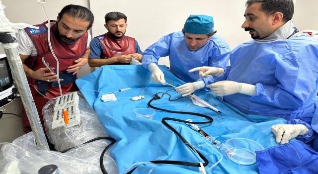 Vanda ilk kez kireçli kalp damarı ‘Rotablator ile temizlenerek tedavi edildi