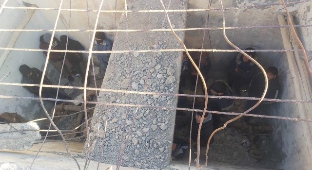 Vanda kullanılmayan su deposunda yabancı uyruklu 24 şahıs yakalandı
