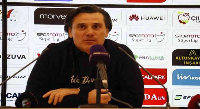 Vincenzo Montella: ”Mağlup olmuş gibi üzgünüz”