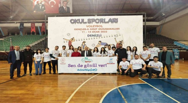 Voleybolda grup heyecanı Denizlide başladı