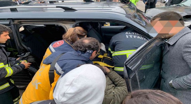 Yalovada trafik kazası: 1 yaralı