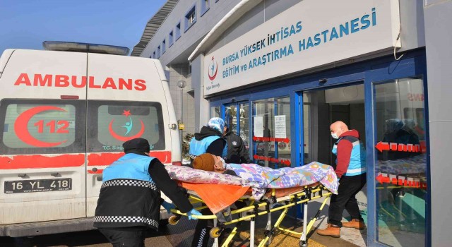 Yıldırımda 2 bin 589 hastaya ambulans desteği
