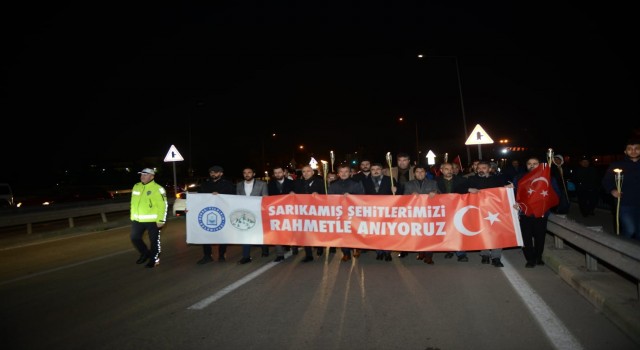Yıldırımda Sarıkamış şehitleri unutulmadı
