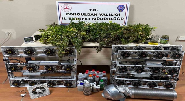 Zonguldakta uyuşturucu operasyonu: 2 gözaltı
