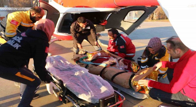 198 saat sonra kurtarılmıştı, Diyarbakıra helikopterle sevk edildi