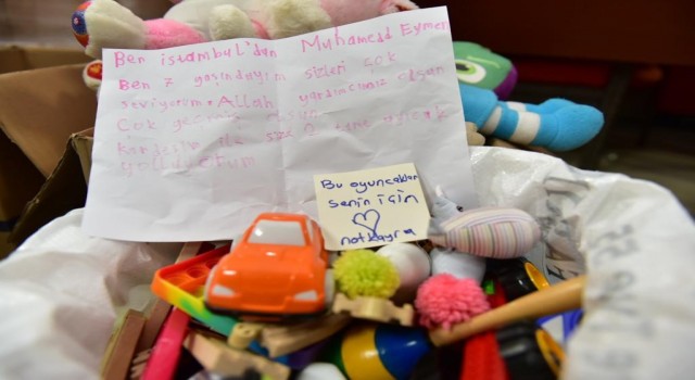 7 yaşındaki Muhammet Eymenden depremzede çocuklara duygulandıran mektup