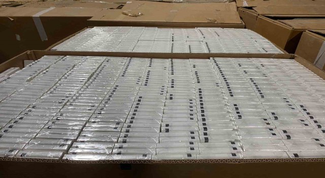 941 bin 892 paket kaçak sigara ele geçirildi