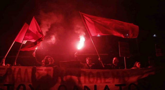 ABD Dışişleri Blinkenın ziyareti Yunanistanda protesto edildi