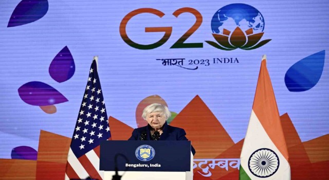 ABD Hazine Bakanı Yellen, G20de Rus yetkilileri hedef aldı