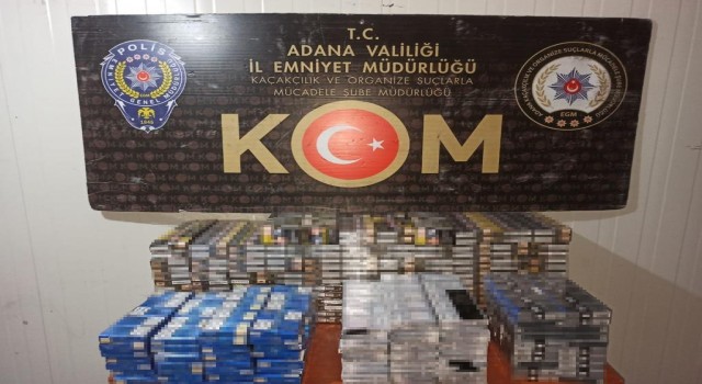Adanada kaçakçılık operasyonları: 7 gözaltı