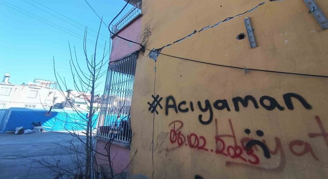 Adıyaman, acısını duvarlara yazdı: Acıyaman