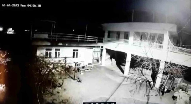 Adıyamanda deprem anına ait yeni görüntüler ortaya çıktı