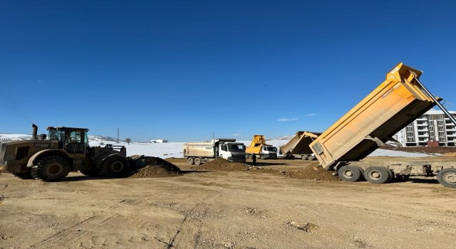 Adıyamanda konteynır kent kurulması için çalışma başlatıldı