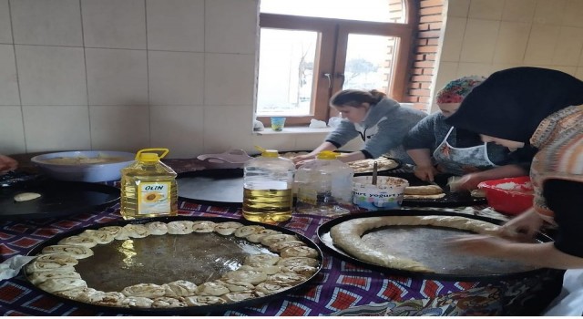Afyonkarahisarda ev hanımları tek yürek oldu