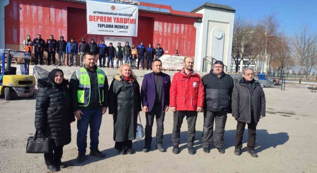Afyonkarahisarda STKlar yardımların devam etmesi çağrısında bulundu
