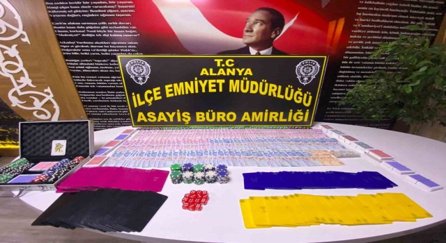 Alanyada kooperatif görünümlü adrese kumar operasyonu