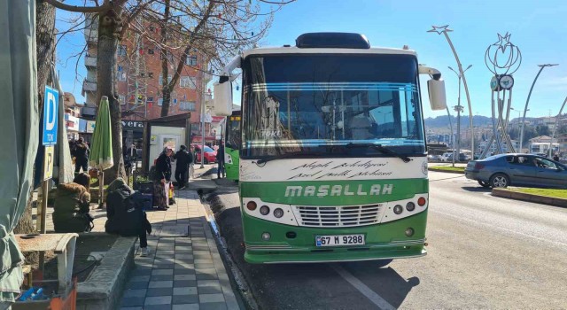 Alaplıda toplu taşımaya zam geldi