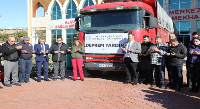 ALKÜden deprem bölgesine bir tırlık yardım